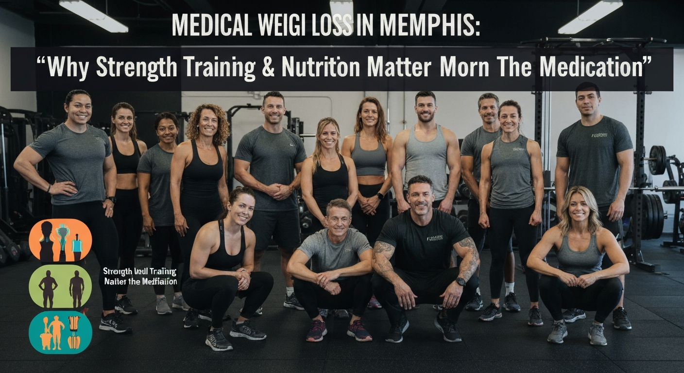 Medical Weight Loss in Memphis: Why Strength Training & Nutrition Matter More Than the Medication
