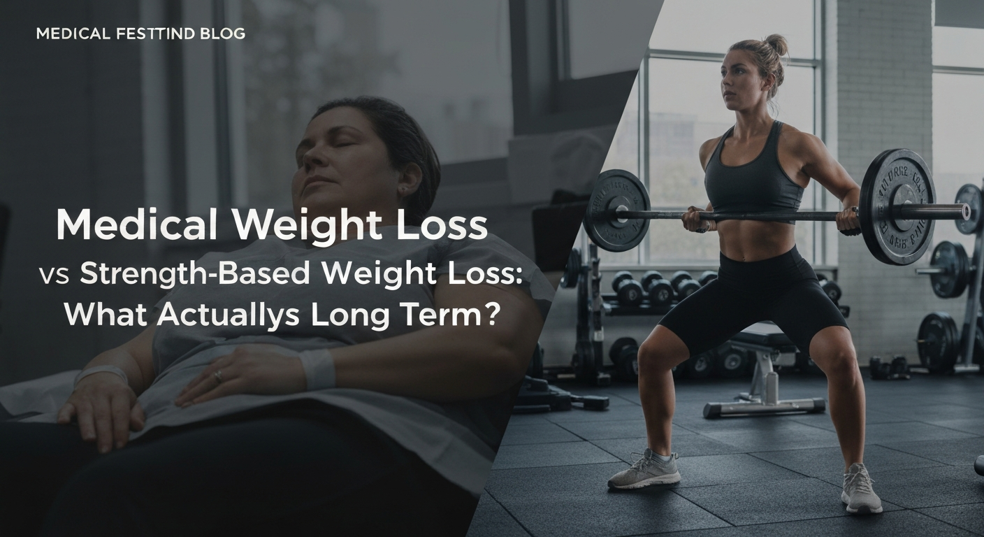 Medical Weight Loss vs Strength-Based Weight Loss: What Actually Works Long Term?